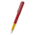Papírenské zboží - Lamy AL-star Glossy Red Füllfederhalter, Geschenkset mit Notizbuch