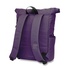 Papírenské zboží - Walker Rolltop-Rucksack aus violettem Samt