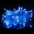 Papírenské zboží - LED osvětlení, 10m, 220-240 V (50-60Hz), 6W, blau, transparentes Kabel, 30000h, 100xLED