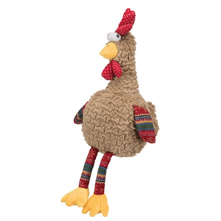 Papírenské zboží - Rooster, plyšový kohout, šustivá folie uvnitř, 60cm 