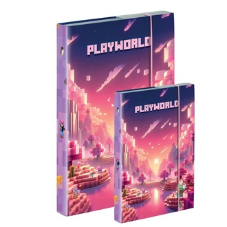 Papírenské zboží - Box A4+A5 Playworld Girl