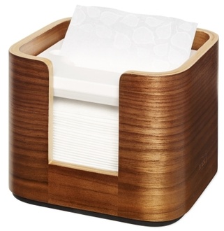 Papírenské zboží - Stolní zásobník TORK Xpressnap™ Image  N10 v provedení ořechové dřevo [1 ks]
