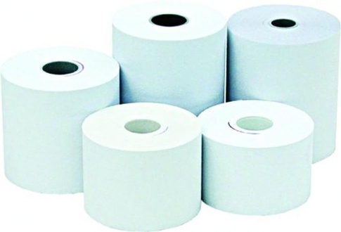 Papírenské zboží - Pokladní kotoučky termo 57/40 bez dutinky (24m)