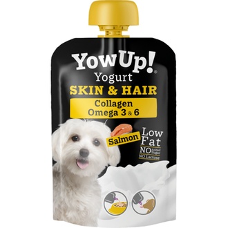Papírenské zboží - YOWUP! jogurtová kapsička SKIN & HAIR  pro psy, 115 g 