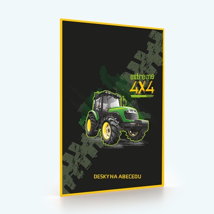 Papírenské zboží - Desky na ABC traktor