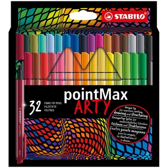 Papírenské zboží - Fix STABILO pointMax 32 ksu "ARTY"