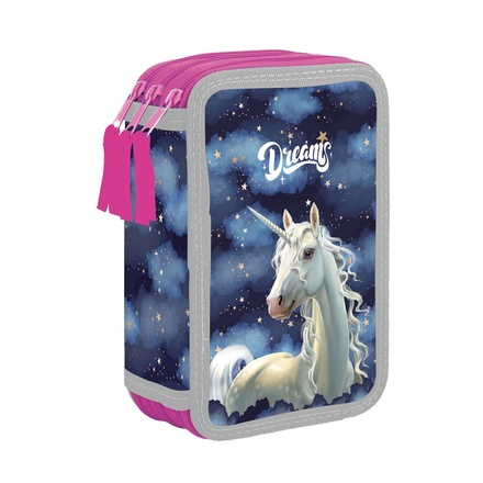 Papírenské zboží - Penál 3 p. prázdný Unicorn 1