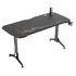 Papírenské zboží - ULTRADESK Spieltisch GRAND BLACK, 160x75 cm, 70-80 cm