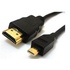 Papírenské zboží - Kabel HDMI M- HDMI (micro) M, High Speed, 2m, goldene Konnektore, schwarz