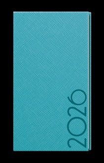 Papírenské zboží - Týdenní diář - Jakub - Tora - kapesní - tyrkys
