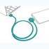 Papírenské zboží - USB-Kabel (2.0), USB A M- USB C / Lightning / Micro-USB, 1.5m, 3v1, schwarz, Powercube, flach