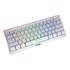 Papírenské zboží - Marvo KG962 EN - R, Tastatur US, Gaming, mechanischer Typ verkabelt (USB), weiß, hintergrundbeleuchtet,
