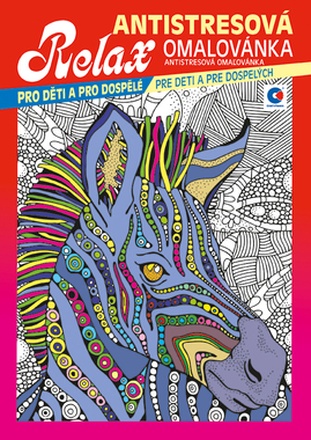 Papírenské zboží - Antistresová omalovánka A4 - Relax