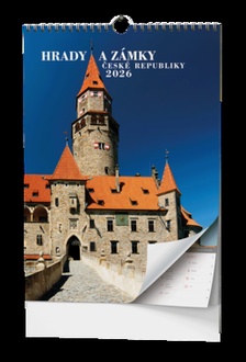 Papírenské zboží - Nástěnný kalendář - Hrady a zámky České republiky
