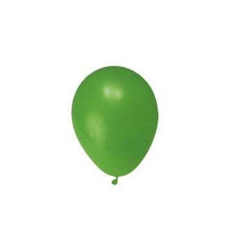 Papírenské zboží - Nafukovací balónky zelené "M" [10 ks]