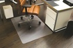 Papírenské zboží - Matte unter dem Stuhl, für harte Bodenbeläge, Form E, 120x150 cm, RS OFFICE "Ecoblue"