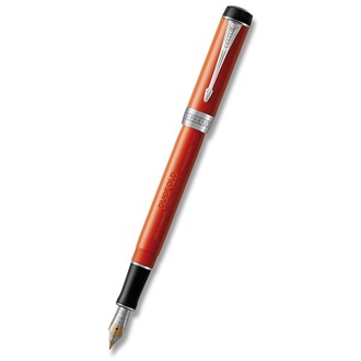 Papírenské zboží - Parker Duofold Classic Big Red Vintage CT hrot M