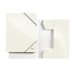 Papírenské zboží - Elastiktafeln, glänzend, weiß, Karton, 12 mm, A4, LEITZ