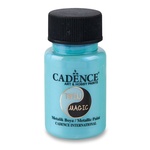 Papírenské zboží - Metalická barva Cadence Twin Magic modrá/zel.