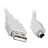 Papírenské zboží - Kabel USB (2.0), USB A M- 4 pin M, 1.7m, černý, Logo, blistr