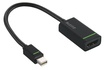 Papírenské zboží - Mini Displayport "Complete", HDMI-Adapter, schwarz, LEITZ