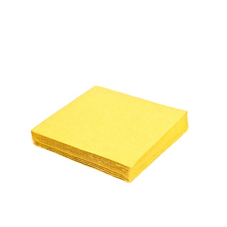 Papírenské zboží - Ubrousky 1-vrstvé, 33 x 33 cm žluté [100 ks]