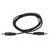 Papírenské zboží - Audio Kabel Jack (3,5mm) M - Jack (3,5mm) M, JACK, 1.5m, schwarz, Logo