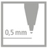 Papírenské zboží - Ergonomischer Roller für Rechtshänder STABILO EASYoriginal Holograph Edition rosa