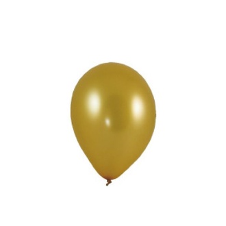 Papírenské zboží - Nafukovací balónky zlaté "M" [10 ks]