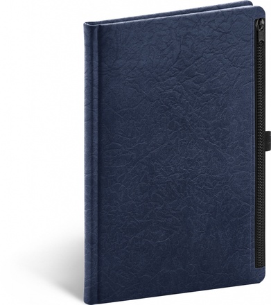 Papírenské zboží - Notes Hardy modrý, linkovaný, 13 × 21 cm