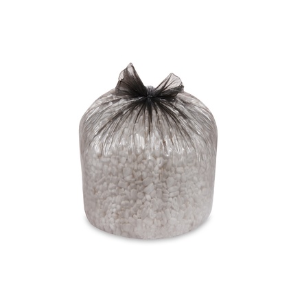 Papírenské zboží - Sáček do koše (HDPE) ECONOMY černý 50 x 60 cm 30L `M` [50 ks]