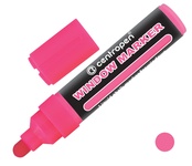 Papírenské zboží - Křídový fix na sklo Centropen JUMBO WINDOW 9121 růžový