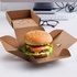 Papírenské zboží - Burgerbox (PAP FSC Mix) faltbar fettdicht kraft 145 x 145 x 150 mm [50 St.]