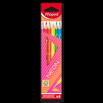 Papírenské zboží - Pastelky Maped Neon 6 ks