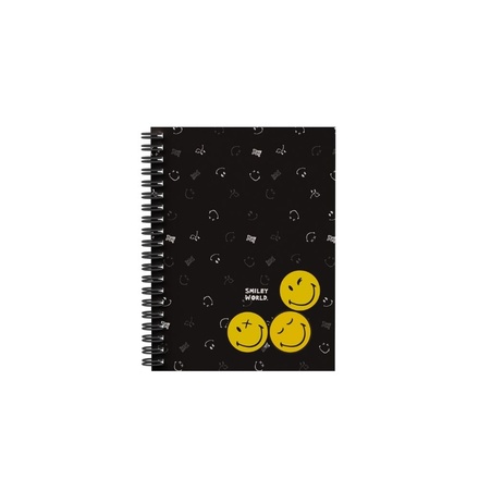 Papírenské zboží - Twin wire blok A5 PP Smiley World