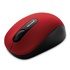 Papírenské zboží - Microsoft Maus Bluetooth Mobile Mouse 3600, 1000DPI, Bluetooth, optisch, 3Tas., schnurlos, rot, 1 Stk AA, klassisch, BlueTrack