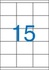 Papírenské zboží - Etikett, ILC, 70x50,8 mm, dreireihig, 1500 Stück/Pack, VICTORIA