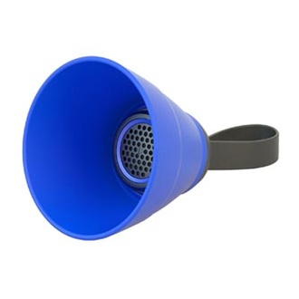 Papírenské zboží - YZSY Bluetooth reproduktor SALI, 3W, modrý, regulace hlasitosti, skládací, voděodolný