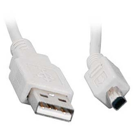 Papírenské zboží - Kabel USB (2.0), USB A M- 4 pin M, 1.8m, černý