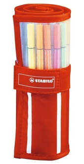 Papírenské zboží - Prémiový vláknový fix - STABILO Pen 68 - 30 ks rollerset
