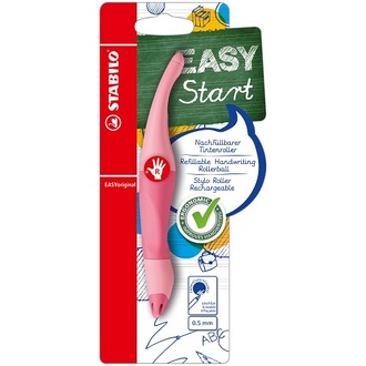 Papírenské zboží - Ergonomický roller pro praváky STABILO EASYoriginal Pastel pastelová růžová