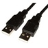 Papírenské zboží - USB-Kabel (2.0), USB A M- USB A M, 1.8m, grau, High Speed