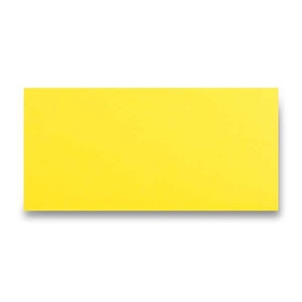 Papírenské zboží - Barevná obálka Clairefontaine žlutá, DL [20 ks]