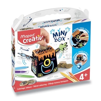 Papírenské zboží - MiniBox Maped Creativ Sametové malování pokladnička