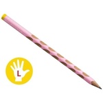 Papírenské zboží - Grafitová tužka pro leváky - STABILO EASYgraph pastelová růžová - HB [1 ks]