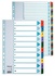 Papírenské zboží - Verstärkter Karton registriert Esselte Mylar, A4, Farbmix