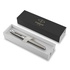 Papírenské zboží - Parker IM Essential Stainless Steel CT Füllfederhalter, M-Feder