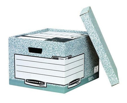 Papírenské zboží - Archivační kontejner, 287x380x430 mm, karton, FELLOWES