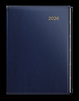 Papírenské zboží - Denní diář - Ctirad s výsekem - Premier - A5 - modrá