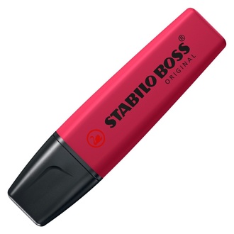 Papírenské zboží - Zvýrazňovač "BOSS original NatureCOLORS Wildflowers", burgundy, 2-5 mm, STABILO